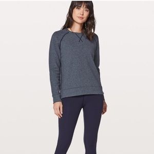 Lululemon Just Pleat It Crew Navy